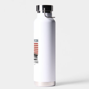 Botella De Agua 1ª División de Caballería Fort Hood Camiseta Milit