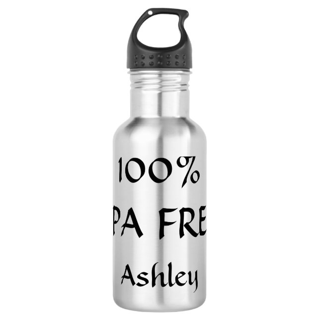 Botella De Agua 100% BPA personalizar GRATUITO (Anverso)