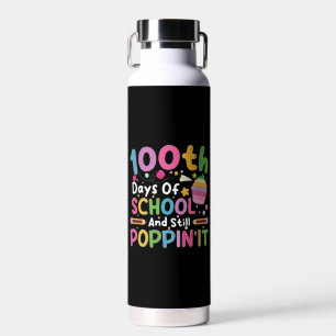 Botella De Agua 100 Días De Escuela Y Todavía Sigue La Chica 