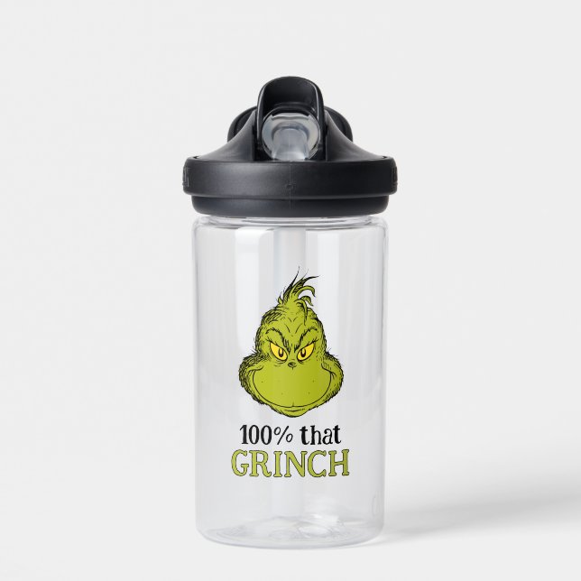 Botella De Agua 100% ese Grinch (Delante)