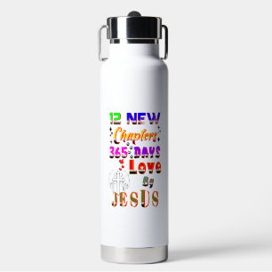 Botella De Agua 12 Nuevos Capítulos 365 Días De Amor Por Jesús
