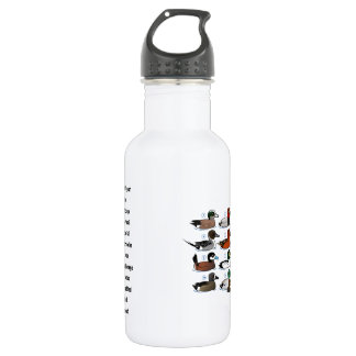 Botella De Agua 12 patos con llave