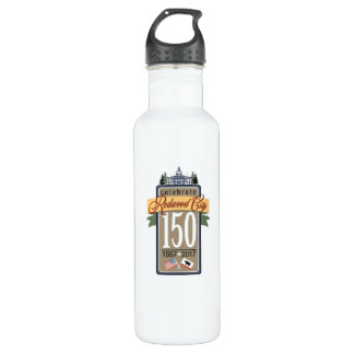 Botella De Agua 150o aniversario de Redwood City