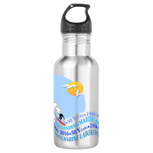Botella de agua (18 onzas): Onda de MLML 50.o
