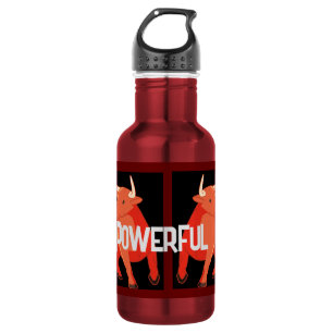 Botella de agua (18 oz) -Botella de agua de acero