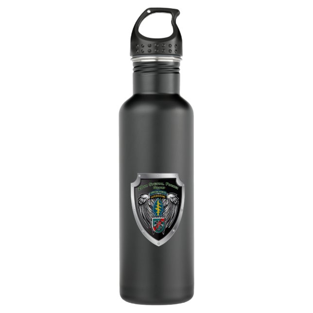 Botella De Agua 20º Grupo de Fuerzas Especiales Escudo "Aéreo" (Anverso)
