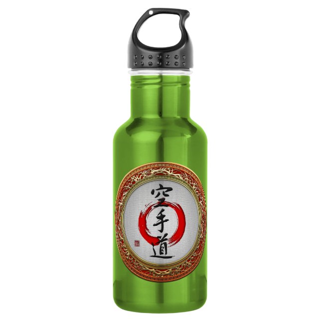 Botella De Agua [200] Caligrafía japonesa - Karate-do (Anverso)