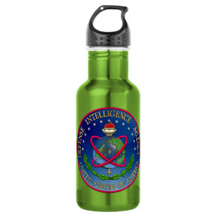 Botella De Agua [200] Sello de la Agencia de Inteligencia de Defen