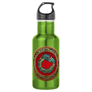 Botella De Agua [200] Serpent God Quetzalcoatl [Jade]