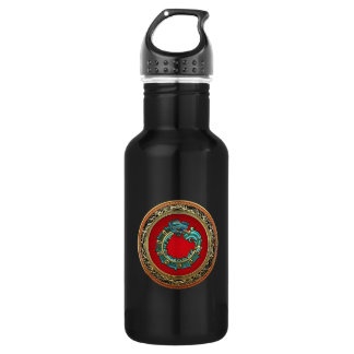 Botella De Agua [200] Serpent God Quetzalcoatl [Jade]