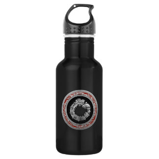 Botella De Agua [200] Serpent God Quetzalcoatl [Plata]