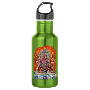 Botella De Agua [200] Tibetano Thangka - deidad colérica Hayagriva