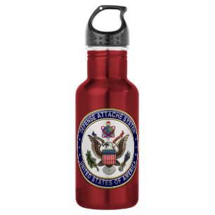 Botella De Agua [201] Emblema del sistema adjunto de defensa (DAS)