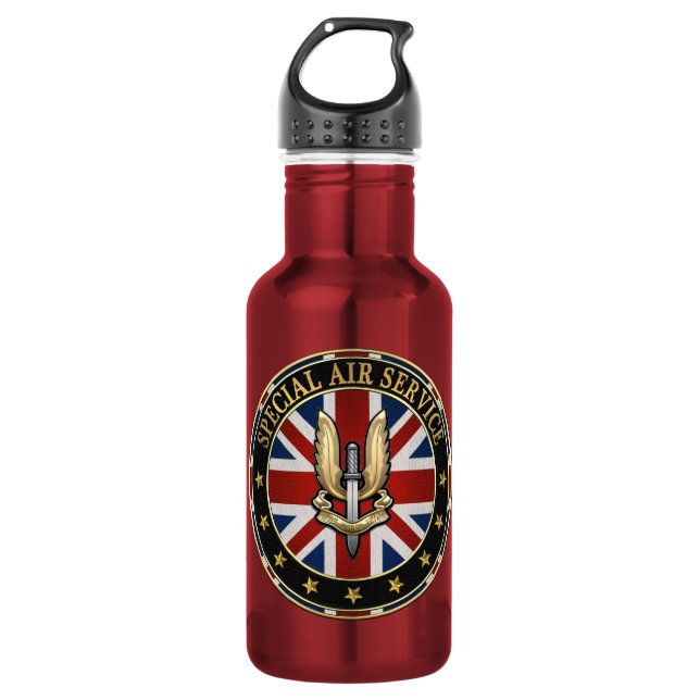 Botella De Agua [201] Insignia del Servicio Aéreo Especial (SAS) [ (Anverso)