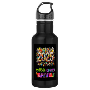 Botella De Agua 2025 con nuevos sueños