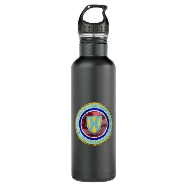 Botella De Agua 21.ª Mando de Sostenimiento del Teatro (Anverso)
