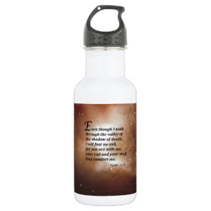 Botella De Agua 23:4 del salmo