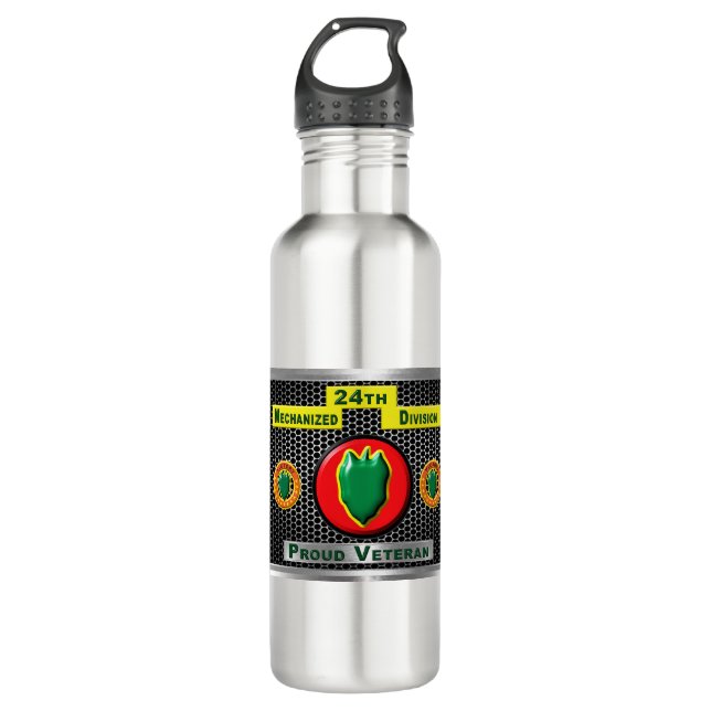 Botella De Agua 24ª División Mecanizada de Infantería (Anverso)