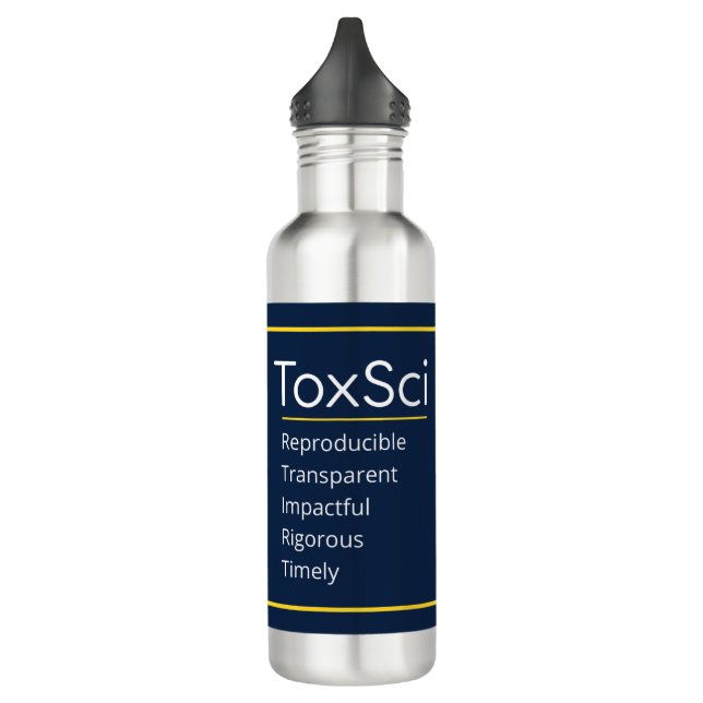 Botella De Agua 24 Oz Water Bottle-ToxSci Journal (Izquierda)