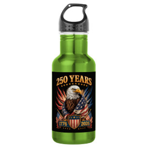 Botella De Agua 250 años americano 250 aniversario Estados Unidos