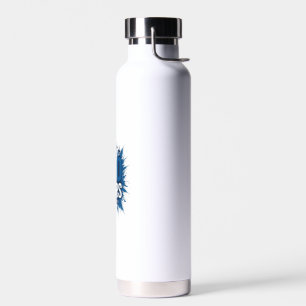 Botella De Agua 250 Años Aniversario Jets Patrióticos Diseño Vecto