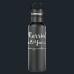Botella De Agua 25th Wedding Anniversary Gifts for Him Her Couples<br><div class="desc">25th Wedding Anniversary Gifts for Him Her Couples</div>