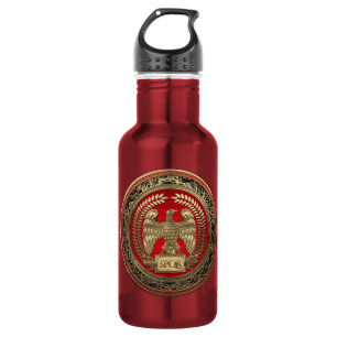 Botella De Agua [300] Águila imperial romana dorada