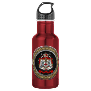 Botella De Agua [300] Escudo de armas templario de los caballeros