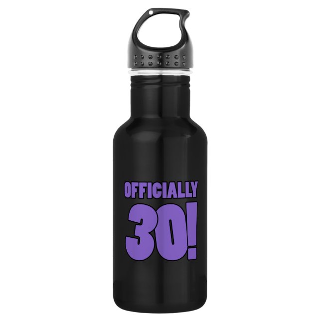 Botella De Agua 30.º humor de cumpleaños (Anverso)