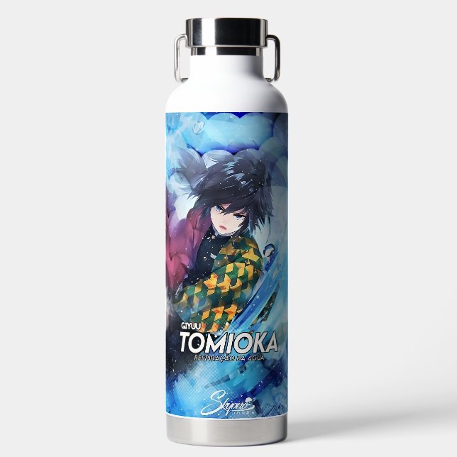 Botella de agua (32 oz) Blanco (Delantero)