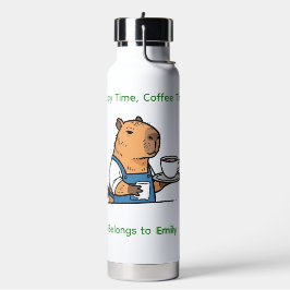Botella De Agua 3. Cute Coffee Lover Bottle