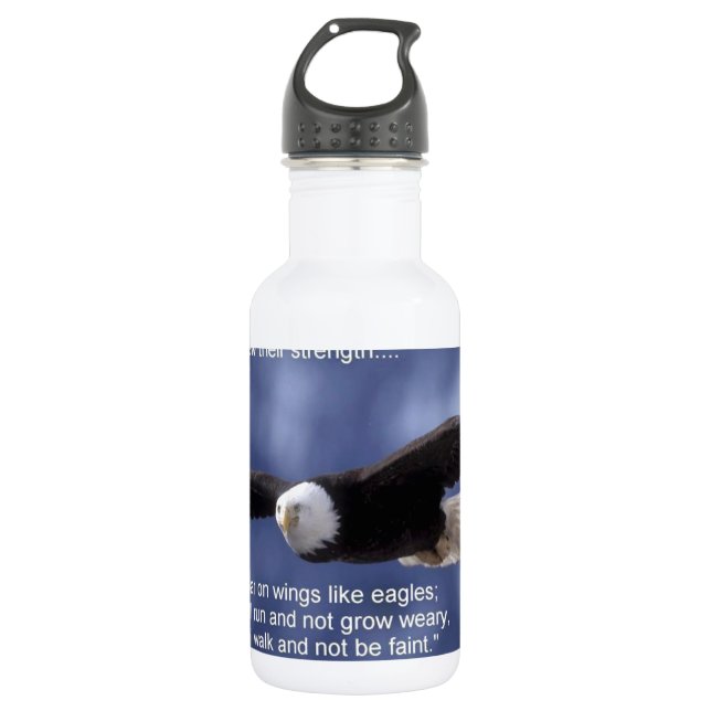 Botella De Agua 40:31 de Isaías (Anverso)