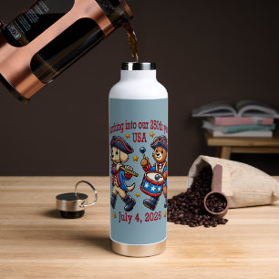 Botella De Agua 4 de julio 2014: 250 Aniversario Semiquincentenari