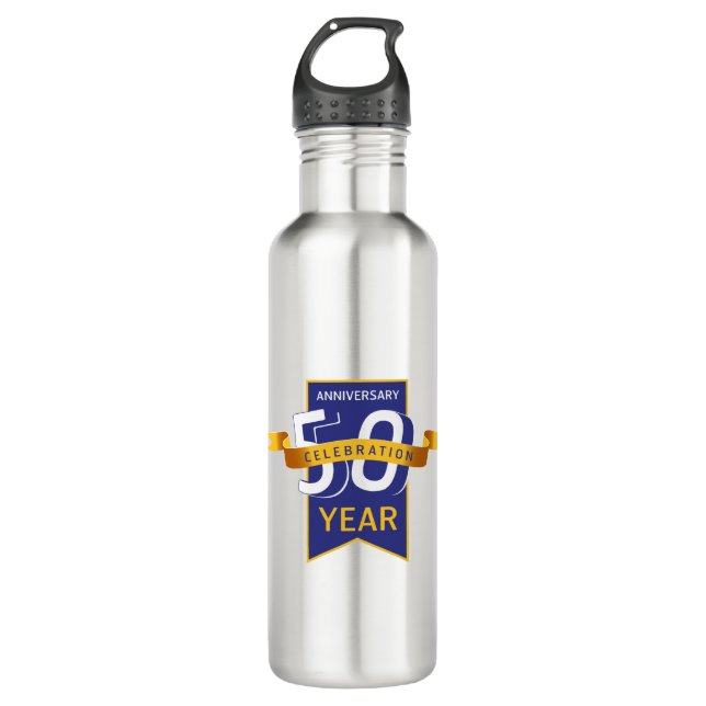 Botella De Agua 50 aniversario (Anverso)
