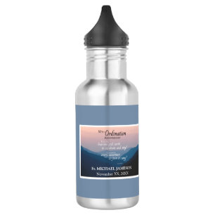 Botella De Agua 50° Aniversario de la Ordenación Felicitaciones
