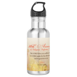 Botella De Agua 50° Aniversario de la Profesión Religiosa, Nun