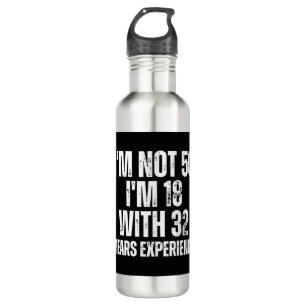 Botella De Agua 50Th Birthday Funny