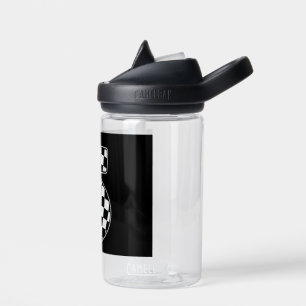 Botella De Agua 5.ª Bandera de Carreras de coches con verificación