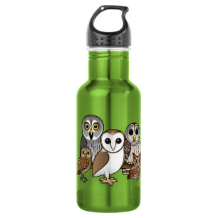 Botella De Agua 5 búhos de Birdorable