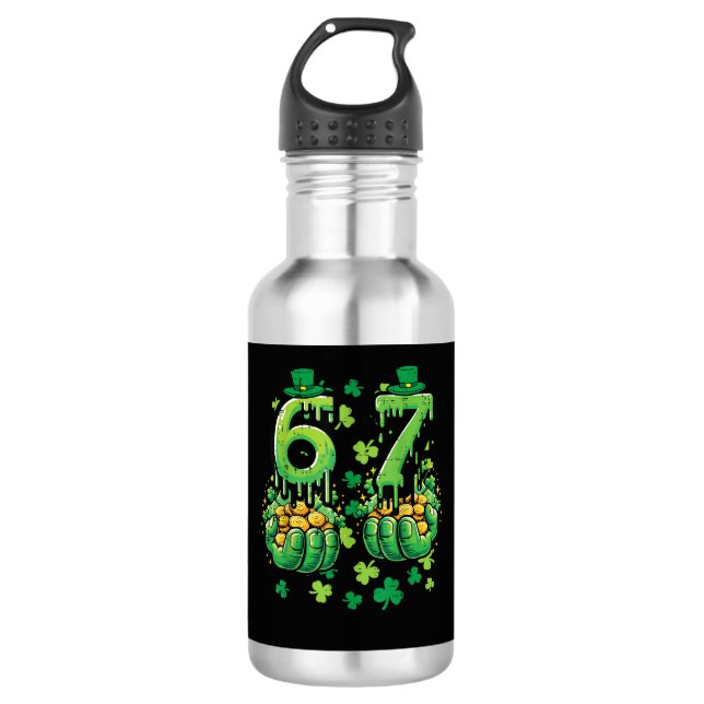 Botella De Agua 6 7 Día de San Patricio (Anverso)