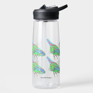 Botella de agua (750ml) - Saltamontes de roble