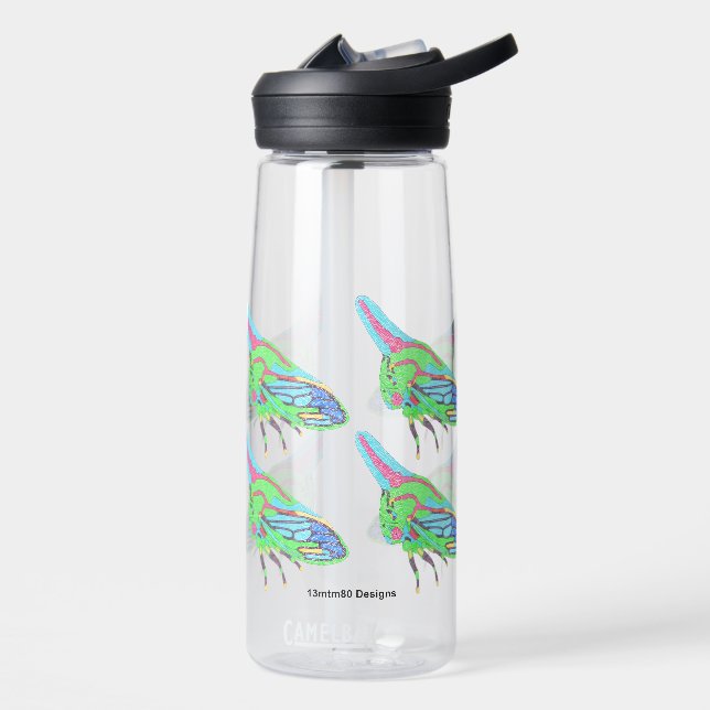 Botella de agua (750ml) - Saltamontes de roble (Izquierdo)