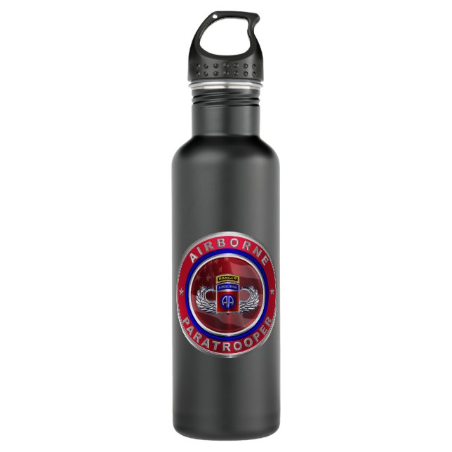 Botella De Agua 82ª División Aérea "AIRBORNE RANGER" (Anverso)