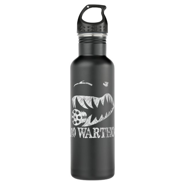 Botella De Agua A10 Warthog Shark Mouth Military  (Anverso)