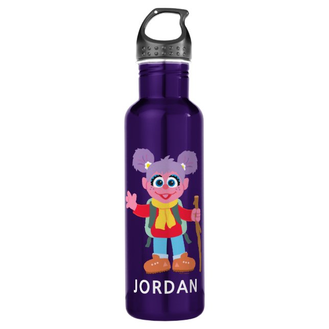 Botella De Agua Abby Cadabby Senking | Añadir su nombre (Anverso)
