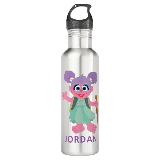 Botella De Agua Abby Cadabby Senking | Añadir su nombre (Anverso)
