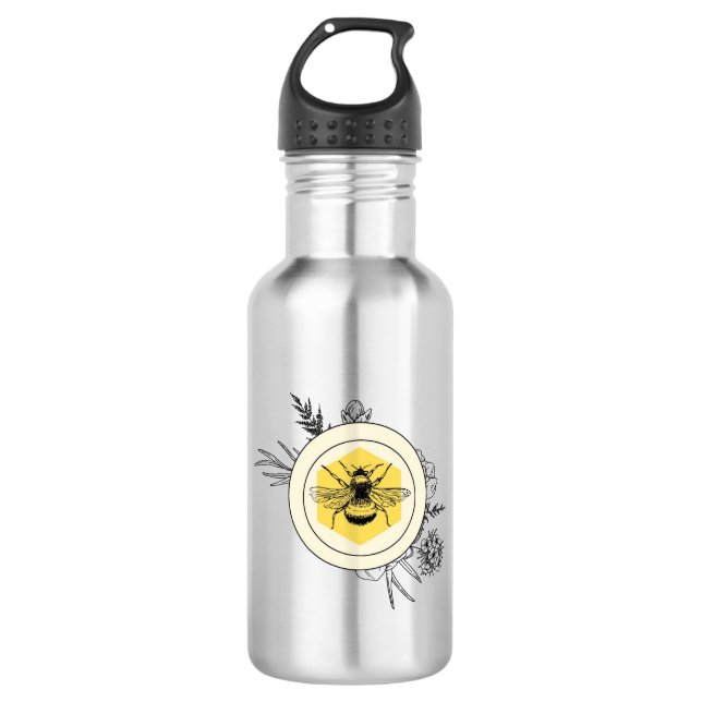 Botella De Agua Abeja (Anverso)