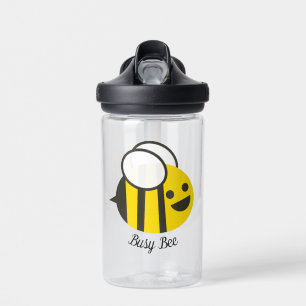 Botella De Agua Abeja Bombón Feliz Ocupada