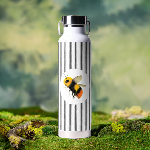 Botella De Agua Abeja de acuarela de país