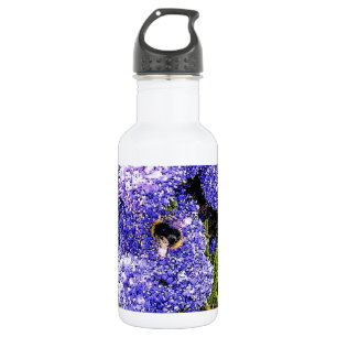 Botella De Agua Abeja de la flor de Ceanothus